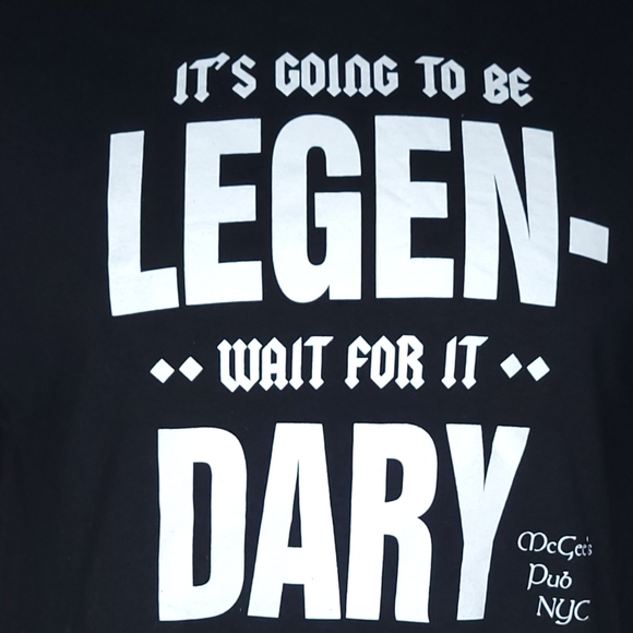 Barney Stintson How i Met Your Mother Men's Graphic T-shirt - Size: Large- Black - Picture 6 of 8